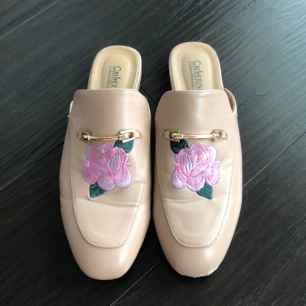 Catherine Malandrino Flower Loafers